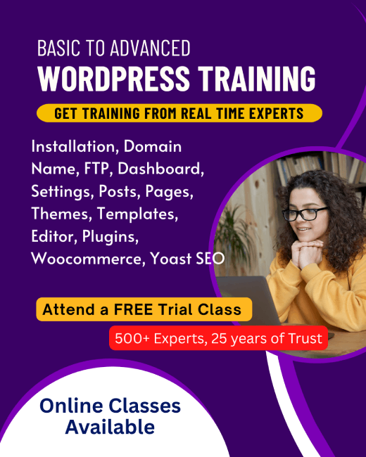 Wordpress Training in Navi Mumbai