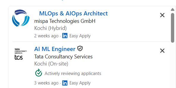 MLOps Engineering internship jobs in Hyderabad