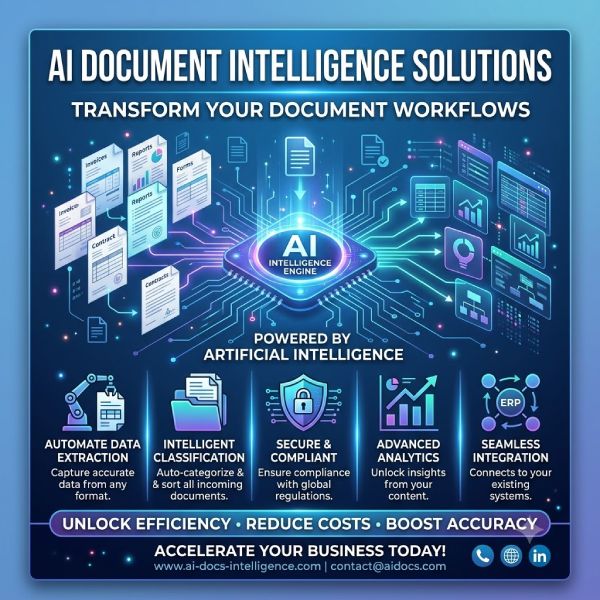 AI Document Intelligence Solutions in Noida